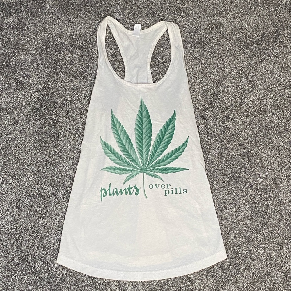 Plants Over Pills Tank Top